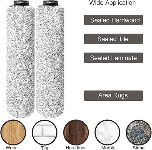 Miniatura 4 de Cepillo de rodillo de repuesto filtro HEPA compatible con Tineco Ifloor 3 y Floor One S3 inalámbrico húmedo seco aspirador accesorios
