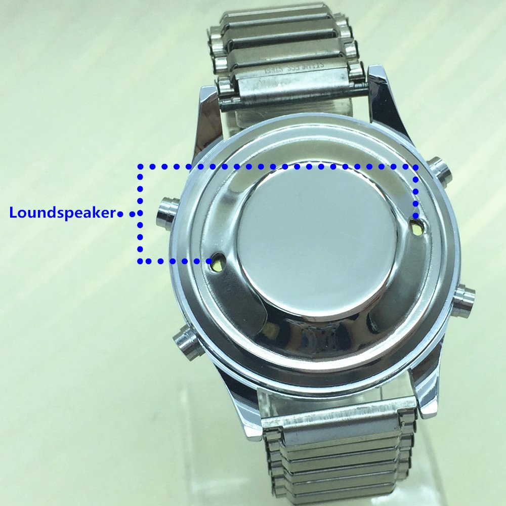 Orologio Parlante con Sonoro in Italiano con Sveglia e Relazione oraria Per anziani e non Vedenti