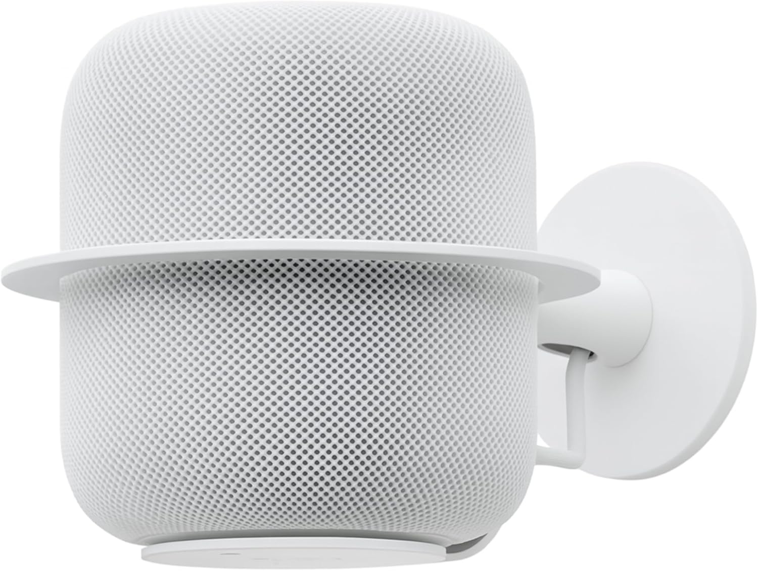 PlayWithNoBox Wall Mount for Apple Home Pod — Homepod Wall Mount Precision-Fit Holder with Built-in Cable Management, Heavy-Duty Steel Frame homepod Stand, Secure Mounting Bracket Home pod 2