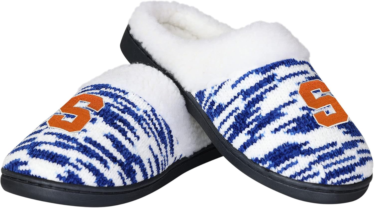 FOCO womens Ncaa Sherpa Lined Colorblend Cup Sole Slippers