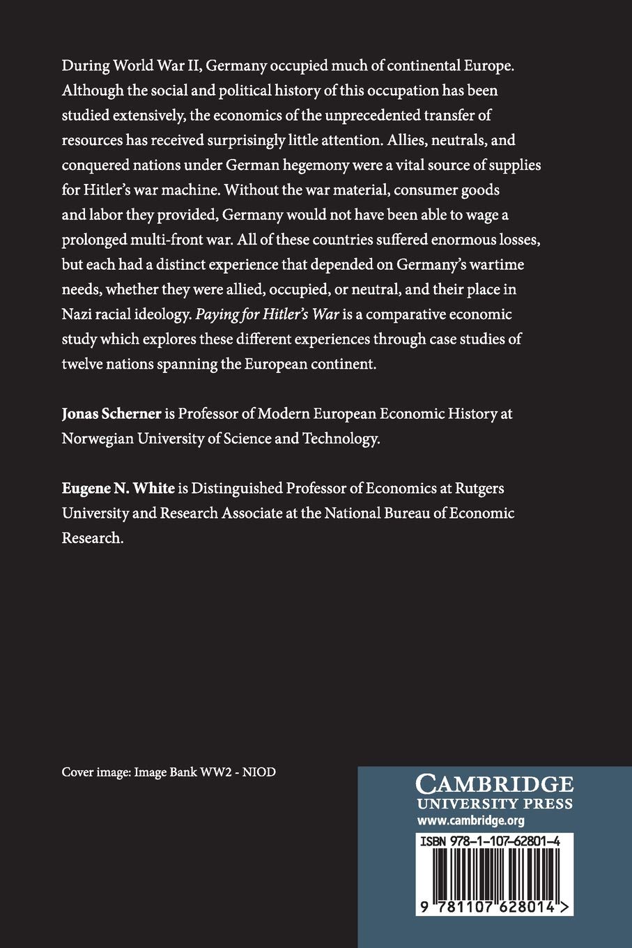 Paying for Hitler's War: The Consequences of Nazi Hegemony for Europe