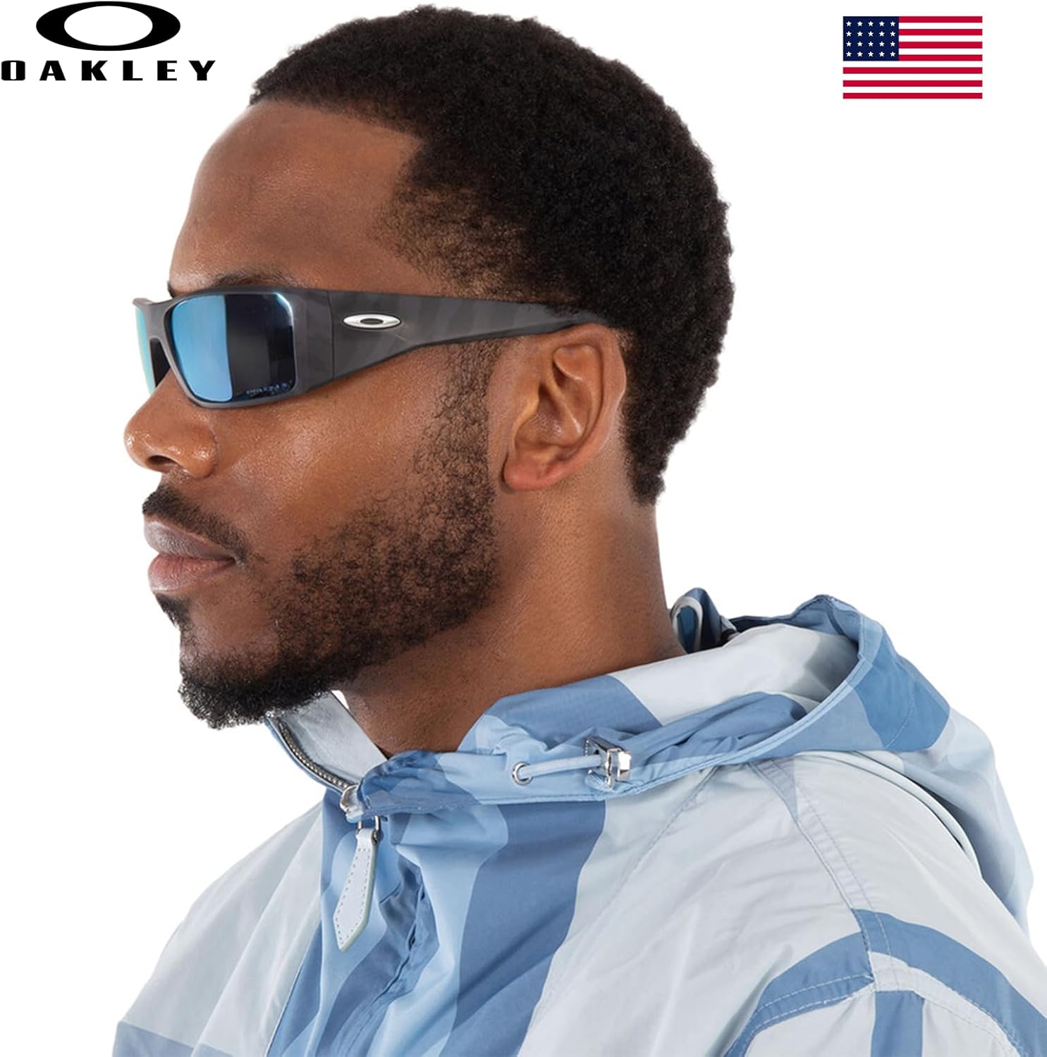 Oakley HELIOSTAT OO9231 Rectangle Shape Sunglasses With Official Eyewear Kit