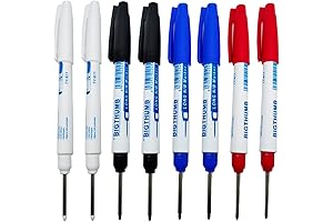 Extra Long Reach Markers for Deep Hole Marking in Construction