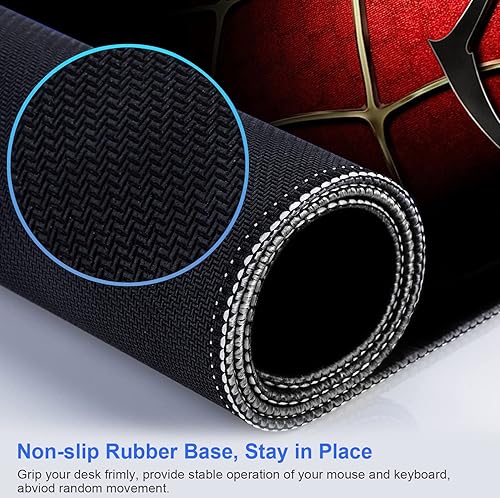 Miniatura 3 de Alfombrilla de mouse grande para juegos de anime, alfombrilla de mouse para teclado, almohadilla de escritorio y accesorios de decoración de oficina