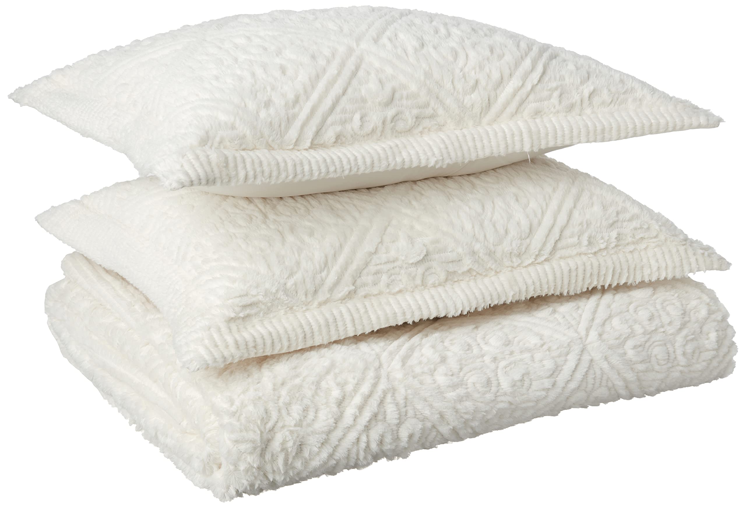 VCNY Home Westland Collection Super Soft & Plush Microfiber Quilt Set Lightweight, Elegant