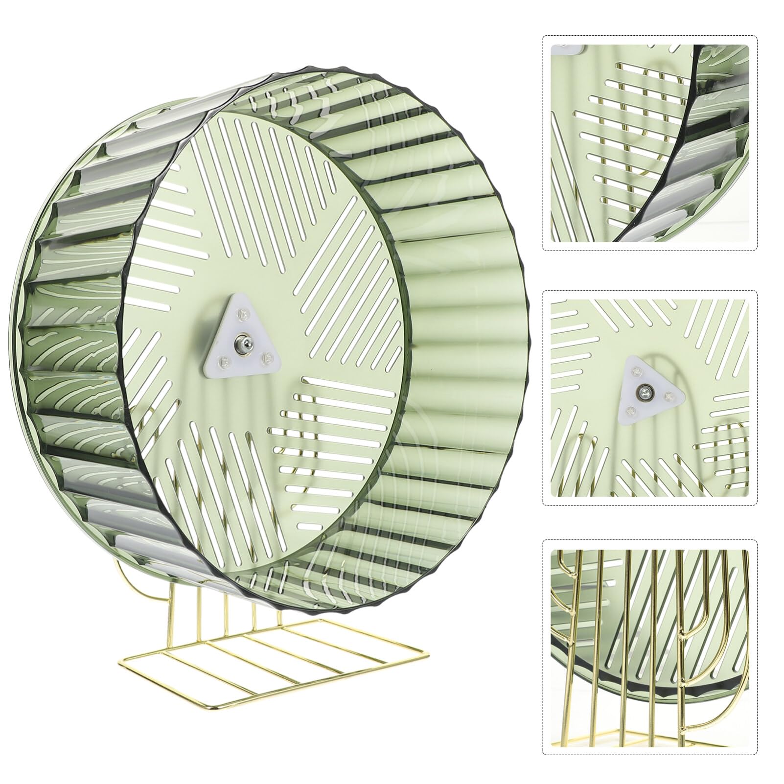 Happyyami Roue Exercice pour Hamster Roue Compacte pour Chinchilla pour Hérisson Accessoire pour Cage De Petit Animal