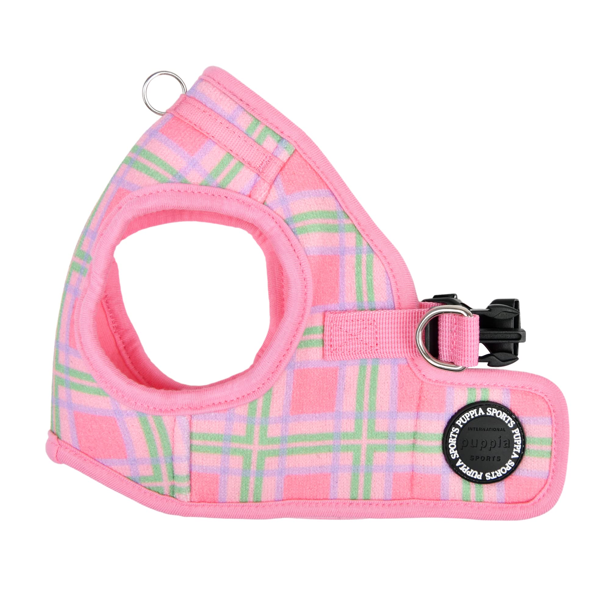 Puppia Jaylen Step-in Vest Dog Harness No Choke No Pull Walking Training for Small and Medium Dog - Pink - M