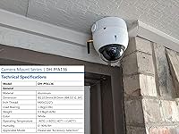 Vista 6 de PFA136 Caja de conexiones para cámara Dahua IP Dome y Eyeball Camera, Whtie, paquete de 1