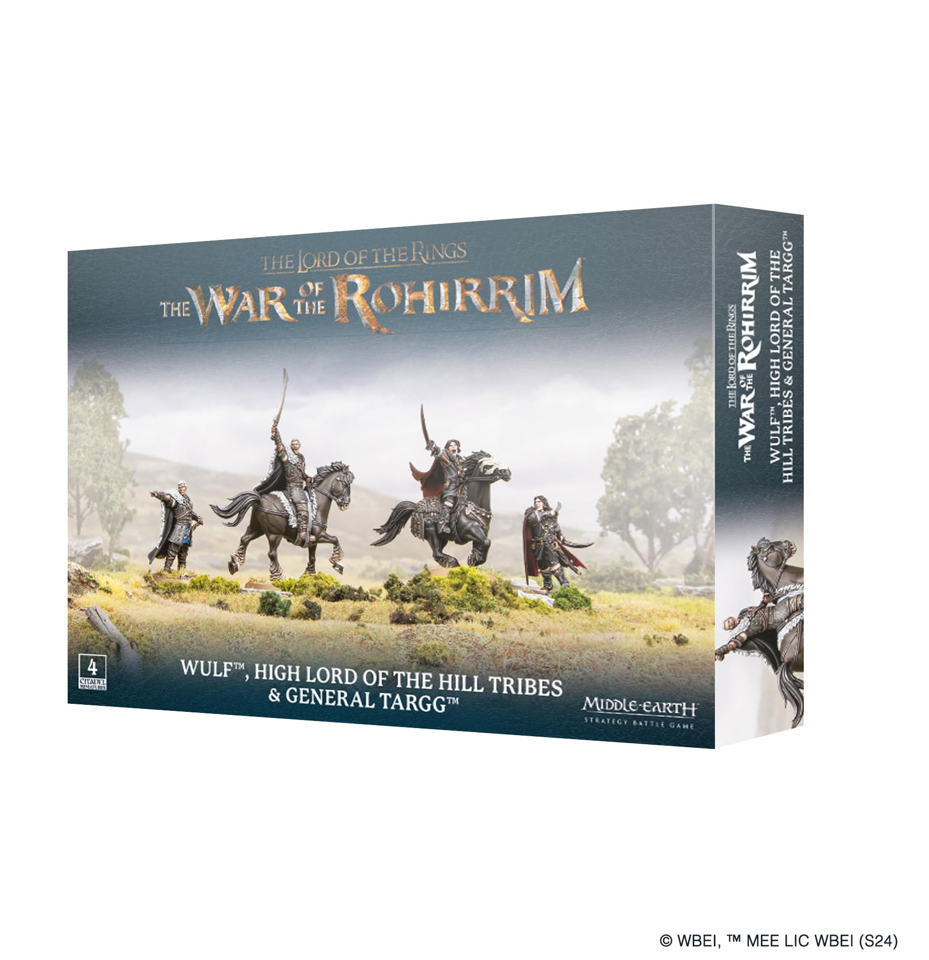 Games Workshop - Middle-Earth Strategy Battle Games: Wulf High Lord of Hill Tribes & General Targg, Multicolor, Medium