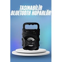 Bluetooth Hoparl r Android ve  OS Uyumlu Ses Bombas  USB Giri li Ta nabilir