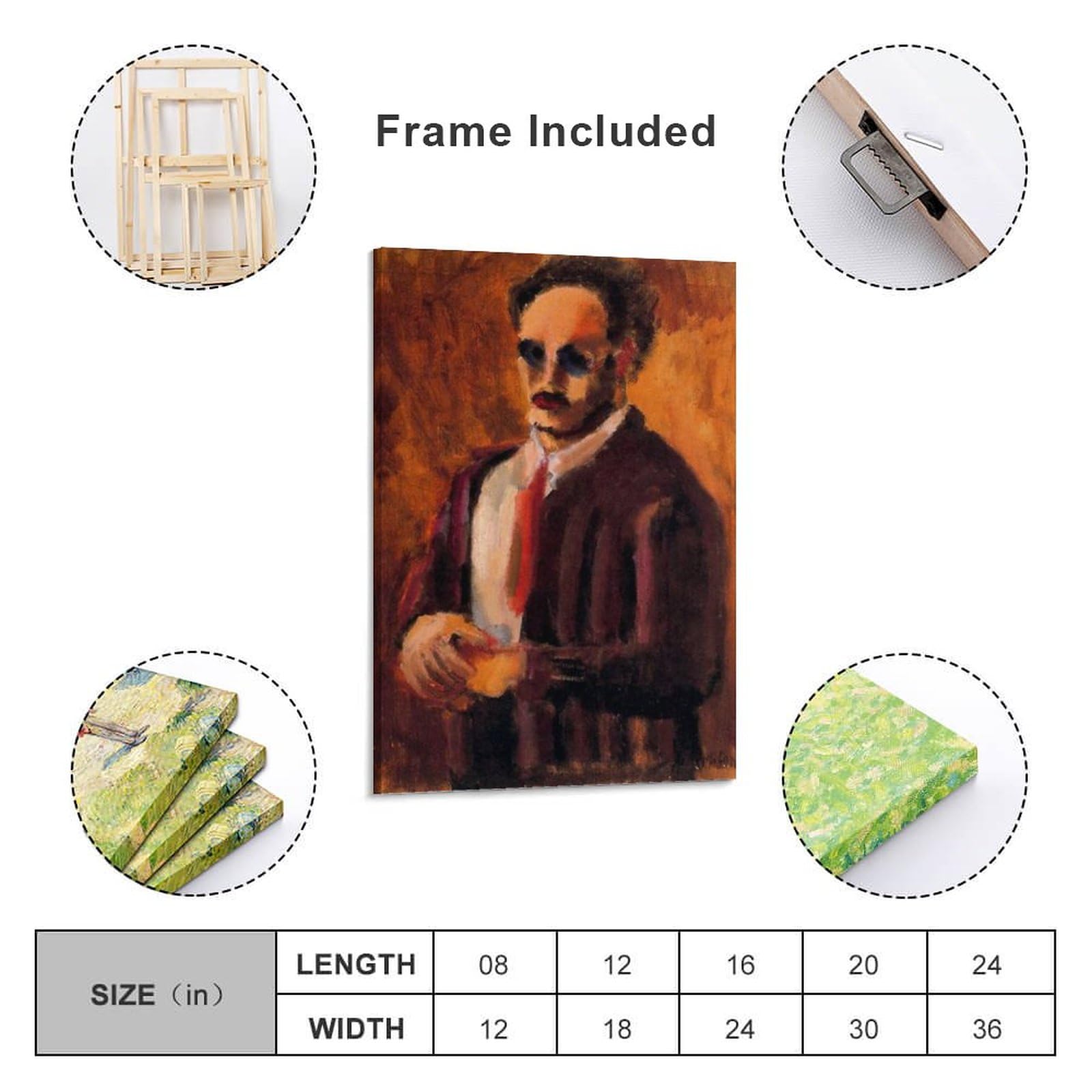 Amazon.co.jp: マーク・ロスコ Mark Rothko Print Self-Portrait