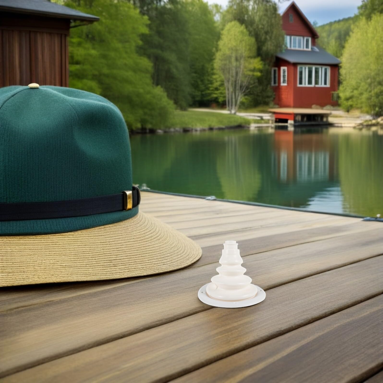 WOONEKY 2 Pezzi Guaina Cavo Barca in Silicone Flessibile Protettore Cavo Sterzo Resistente Uv e Acqua Salata per Yacht Barche da Pesca e Rv Copertura Passacavo Facile da Installare