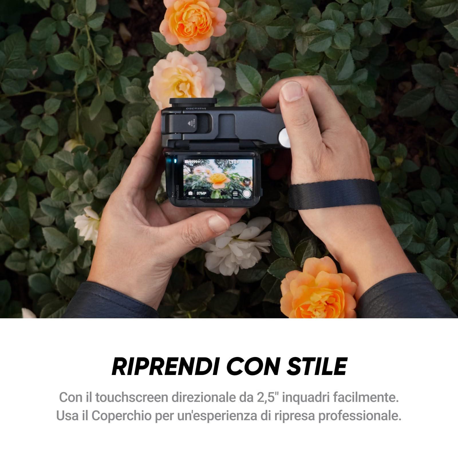 Insta360 Ace Pro 2 Pack Videomaker definitivo. Action cam 8K con Leica, Kit impugnatura Xplorer Pro, lenti cinematografica e primi piani, lente ultragrandangolo, filtro Black Mist, filtro stellare