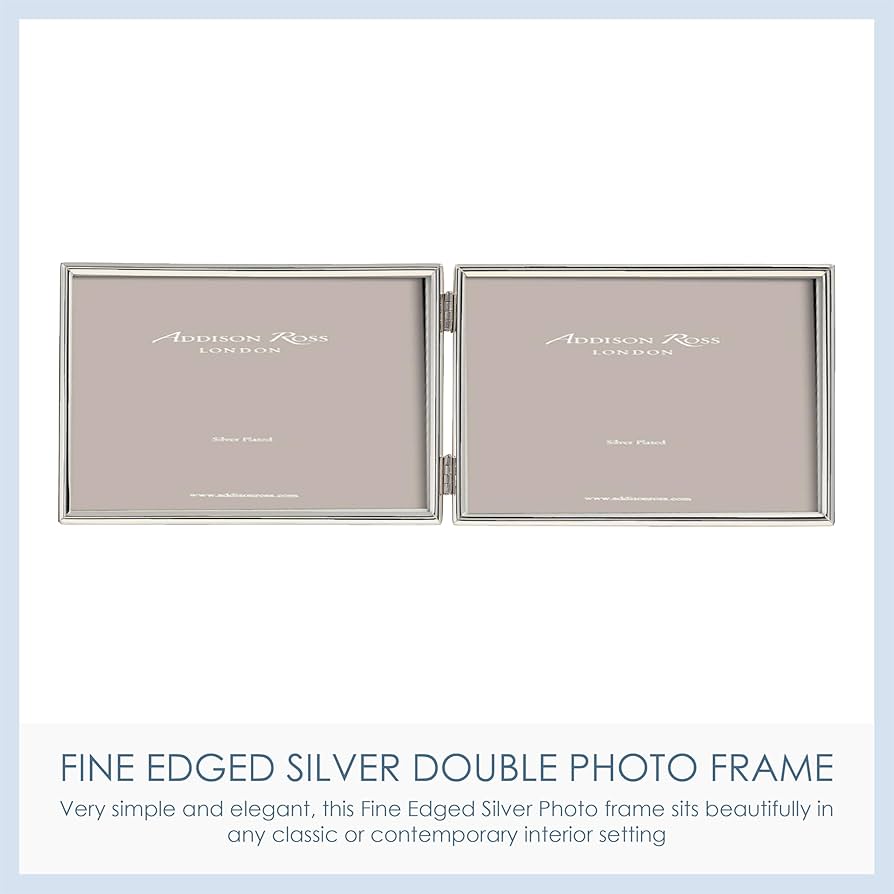 Amazon.com - Addison Ross, Essentials Photo Frame, Silver