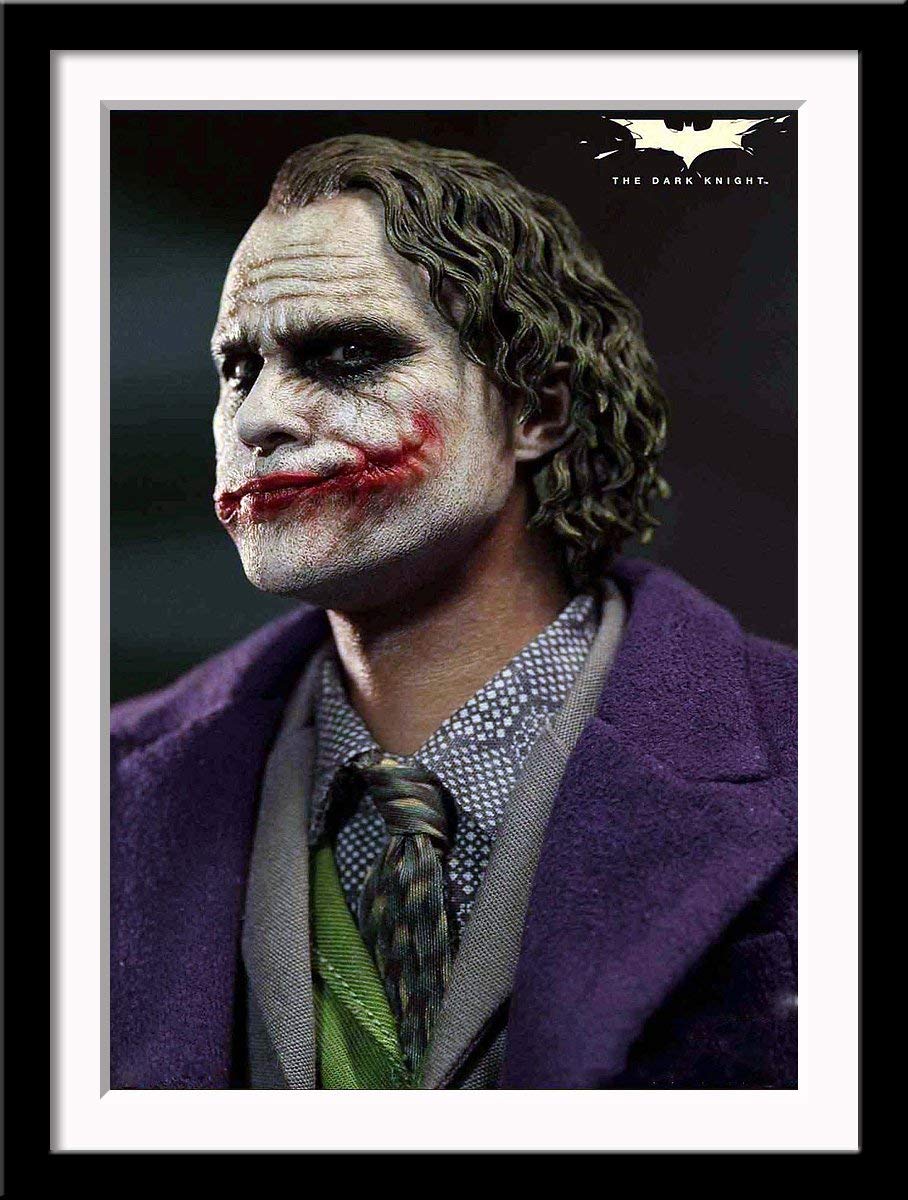 Tallenge - Joker - The Dark Knight - Hollywood Movie Graphic Poster - Small Framed Poster(Paper,12 x 17 � inches, MultiColour) (B083724MDV) Amazon Price History, Amazon Price Tracker