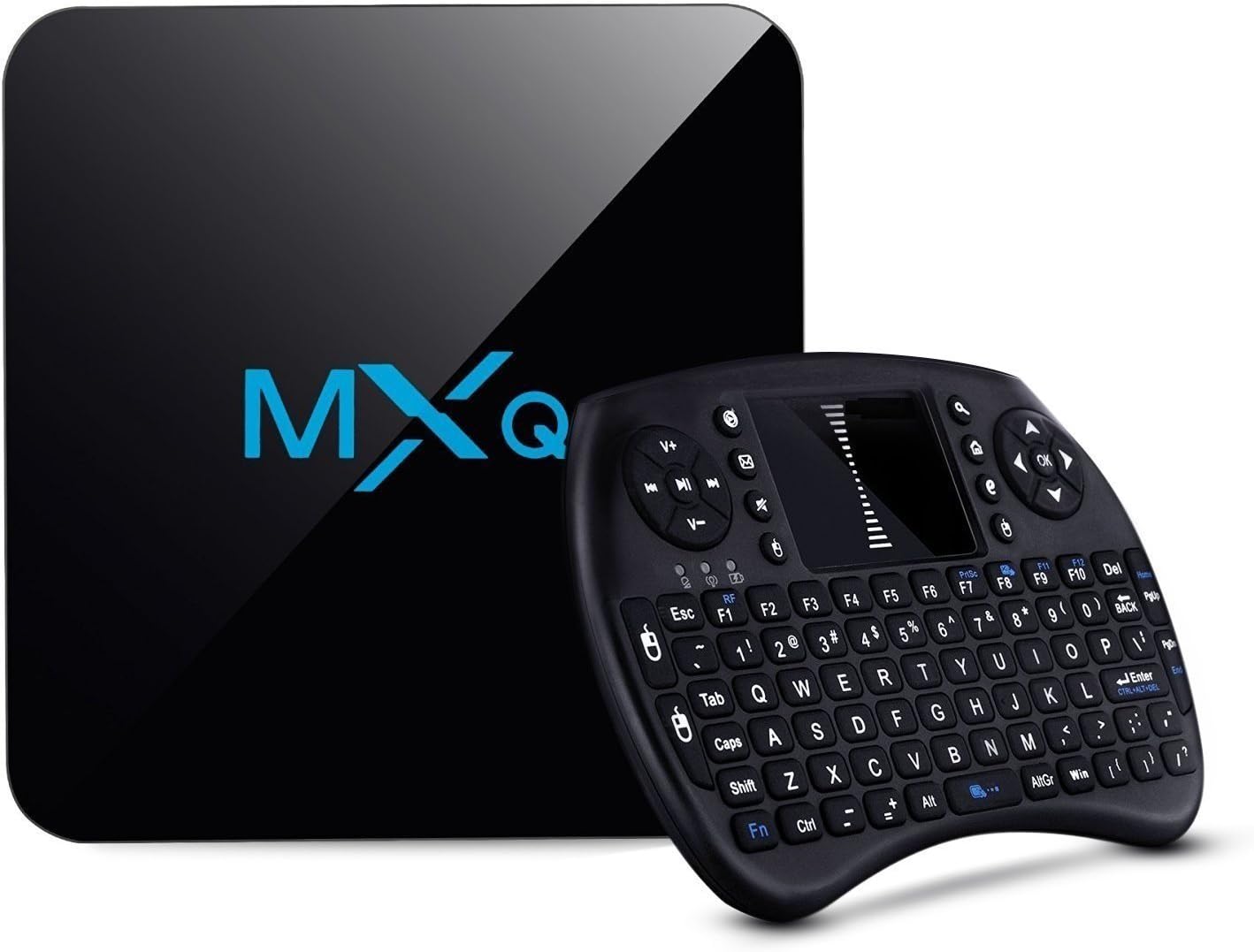 TRONIC SMART TV BOX MXQ PRO with Mini Keyboard Amlogic Quad Core CPU Android 6.0 DDR3 4K ULTRA HD