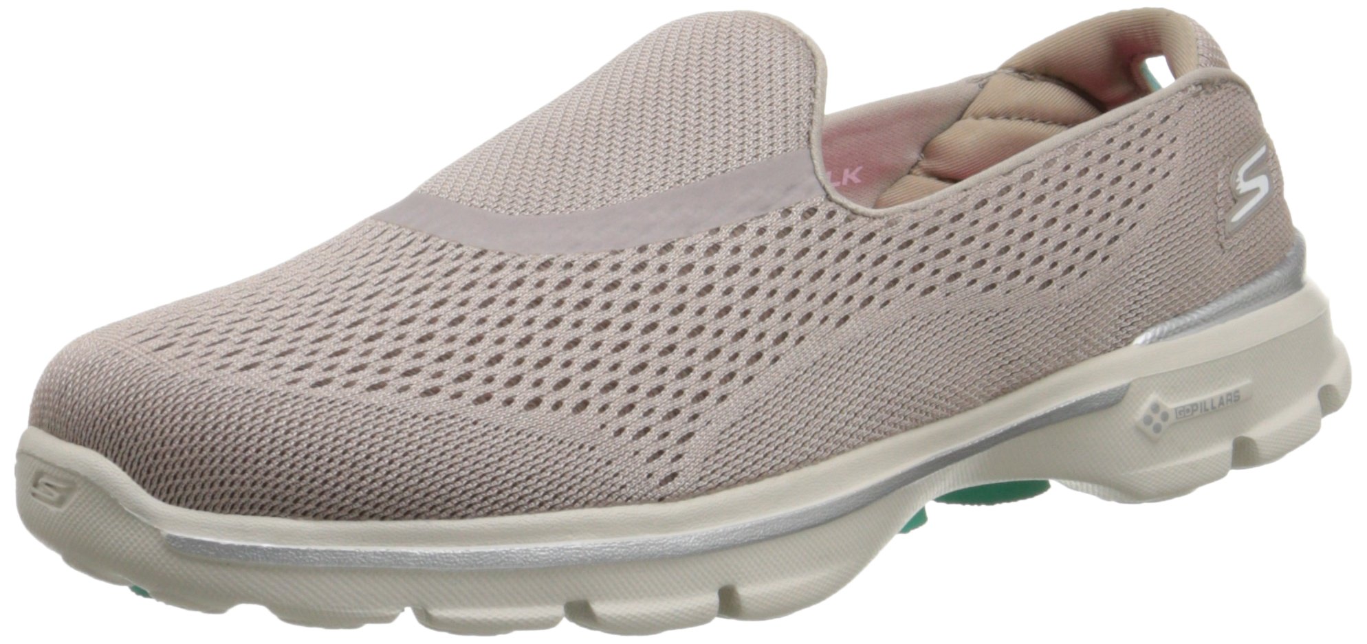 buy skechers skechers go walk strike ladies trainers