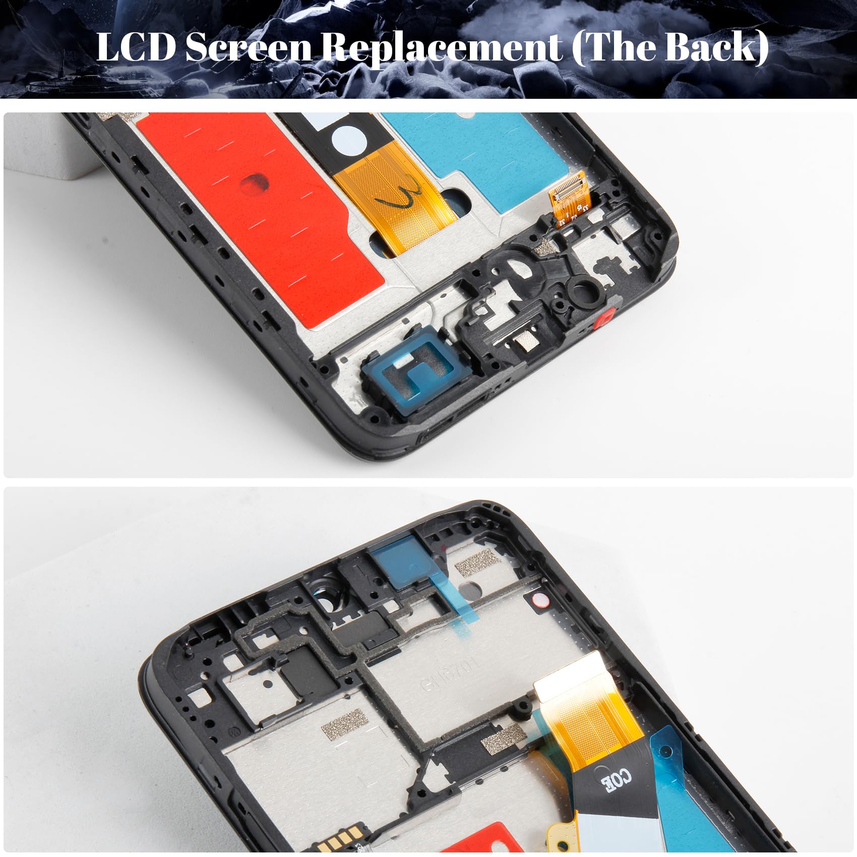 Display LCD Completo Di Ricambio Per Huawei Y6 2018 - Schermo Nuovo