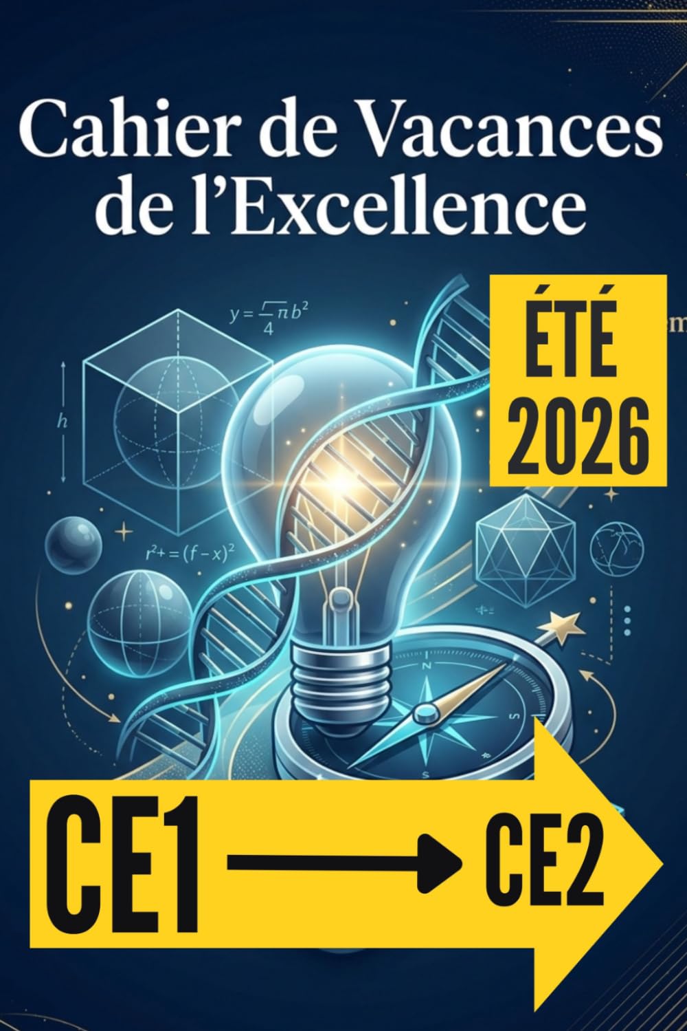 CAHIER DE VACANCES DE CE1 L’EXCELLENCE: Révision CE1 vers le CE2 2026