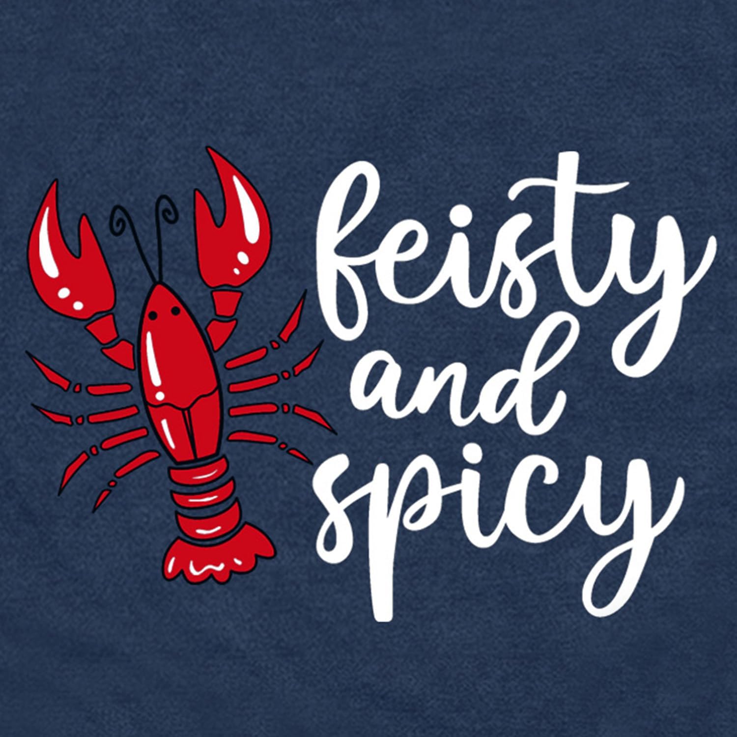 Crawfish Shirt for Women Red Lobster Tshirts Feisty and Spicy Tee Tops - Image 6