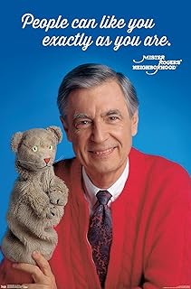 Trends International Mister Rogers - As You Are Wall Poster, 22.375" x 34", Unframed Version