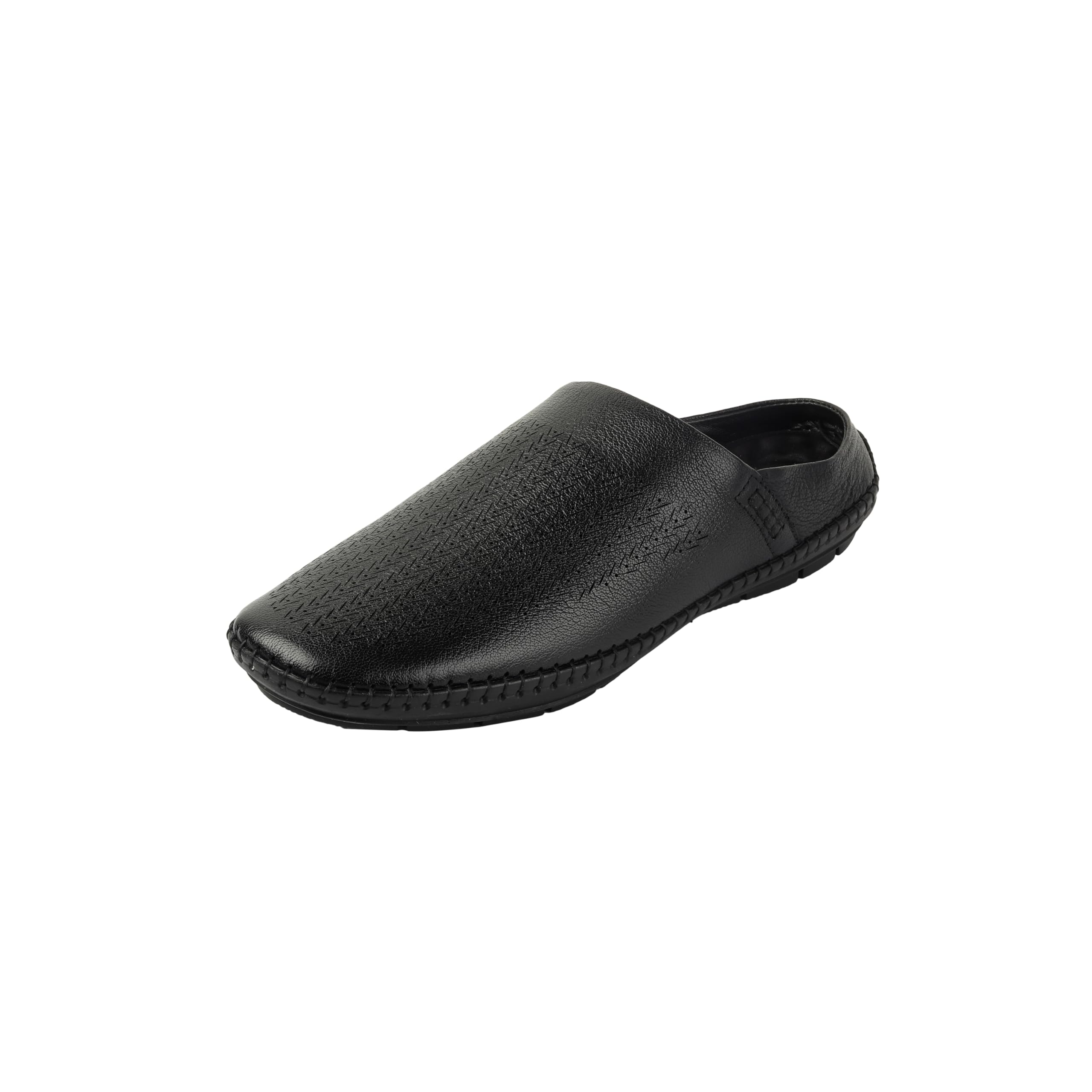 Men's Black Slip On Closure Casual - Clogs with Flats UK/9 EU/43(18-1086)-image-1