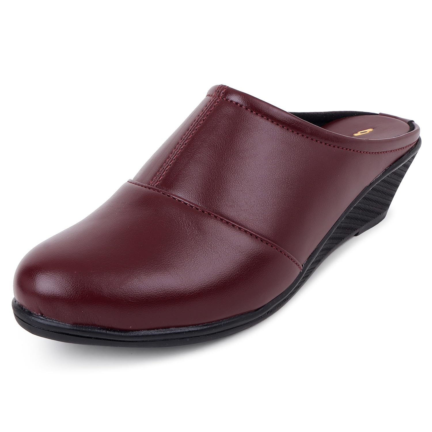 TRASE Diva-i Womens Casual Slip-on Mules Shoes and Sandals | Comfortable Footwear for Women | Ladies Shoes for Women Stylish Maroon (B0DGG7J83N) Amazon Price History, Amazon Price Tracker