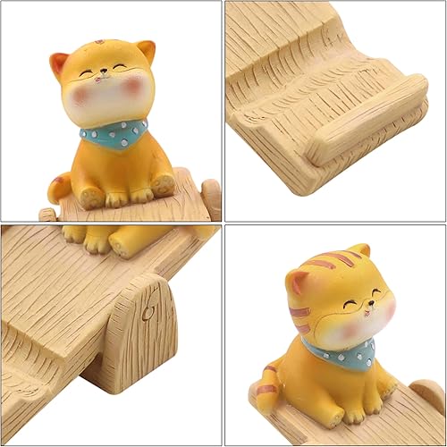 Miniatura 8 de Lindo gato teléfono móvil titular de dibujos animados Smartphone escritorio titular para todos los teléfonos móviles Animal teléfono soporte