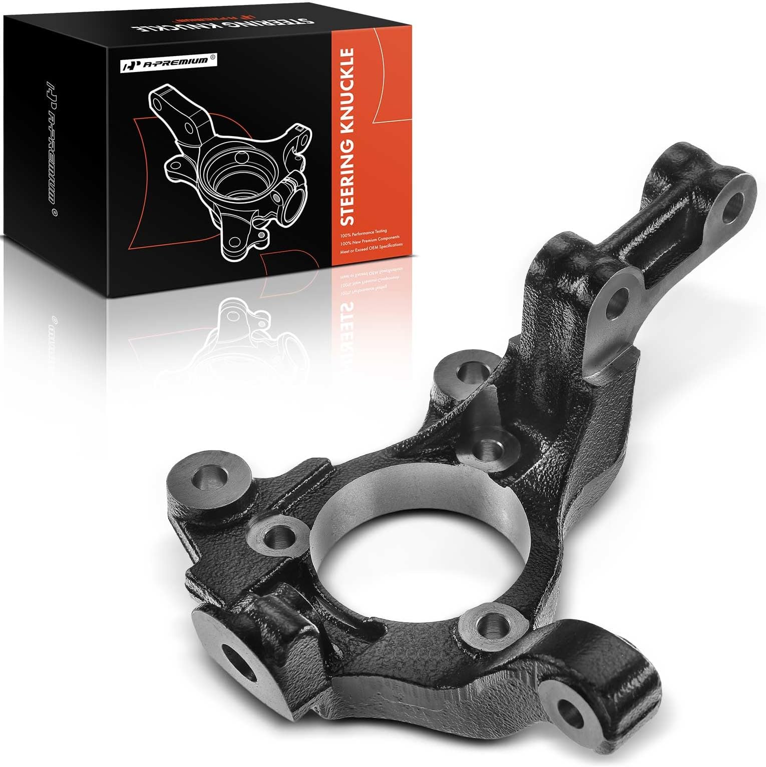 A-Premium Front Right Suspension Steering Knuckle Compatible with Chevy Impala, Monte Carlo Venture & Buick Century LaCrosse, Regal & Pontiac Grand Prix Montana & Saturn & Oldsmobile, Passenger Side