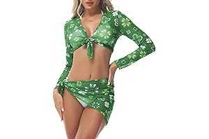 Zando 2 Piece Sexy St Patrick's Day Outfits for Women