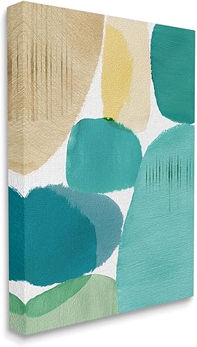 Miniatura 2 de Stupell Industries Contemporary Circles Painting Canvas Wall Art by Flora Kouta