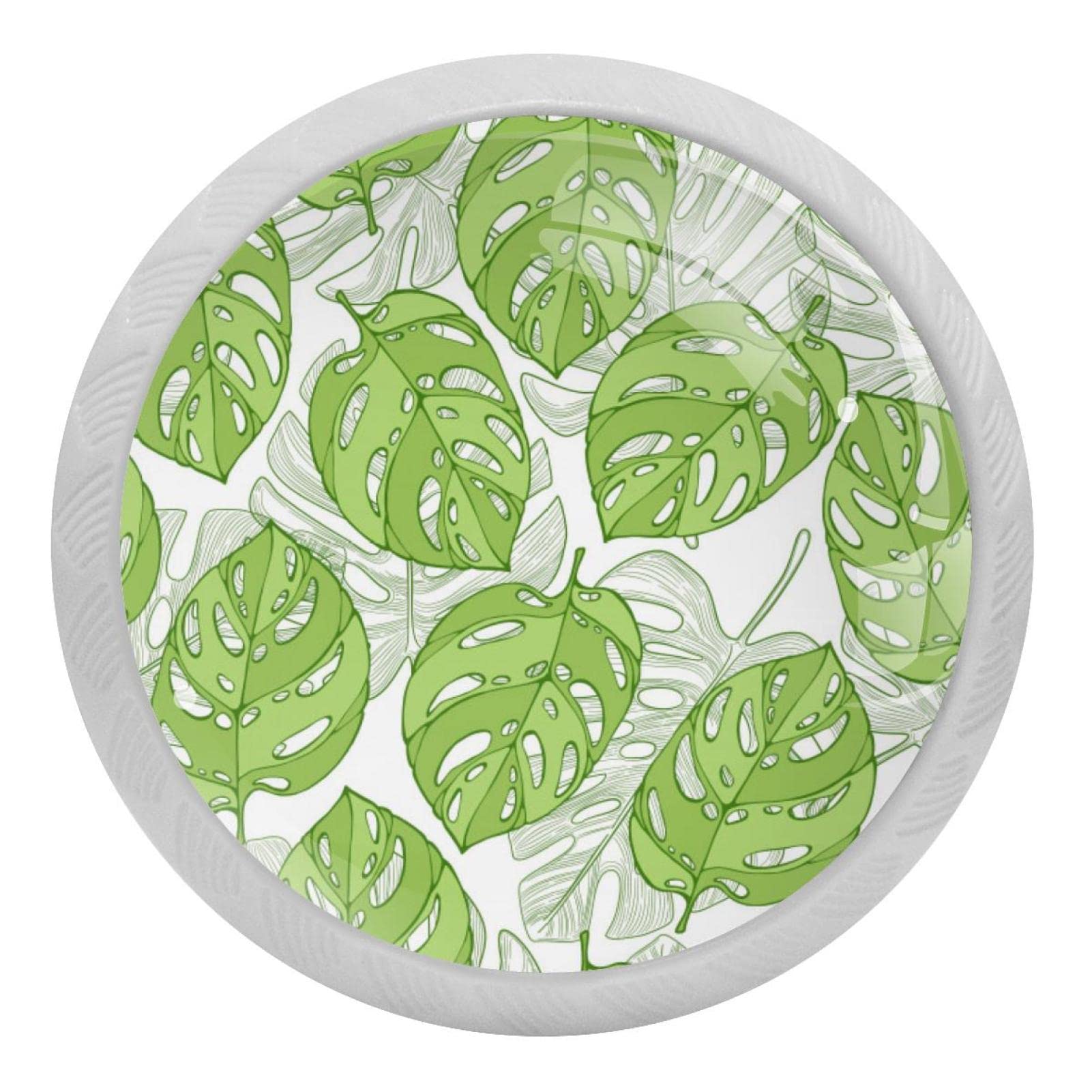 Boutons fluorescents design palmier poignées élégantes pour buffet