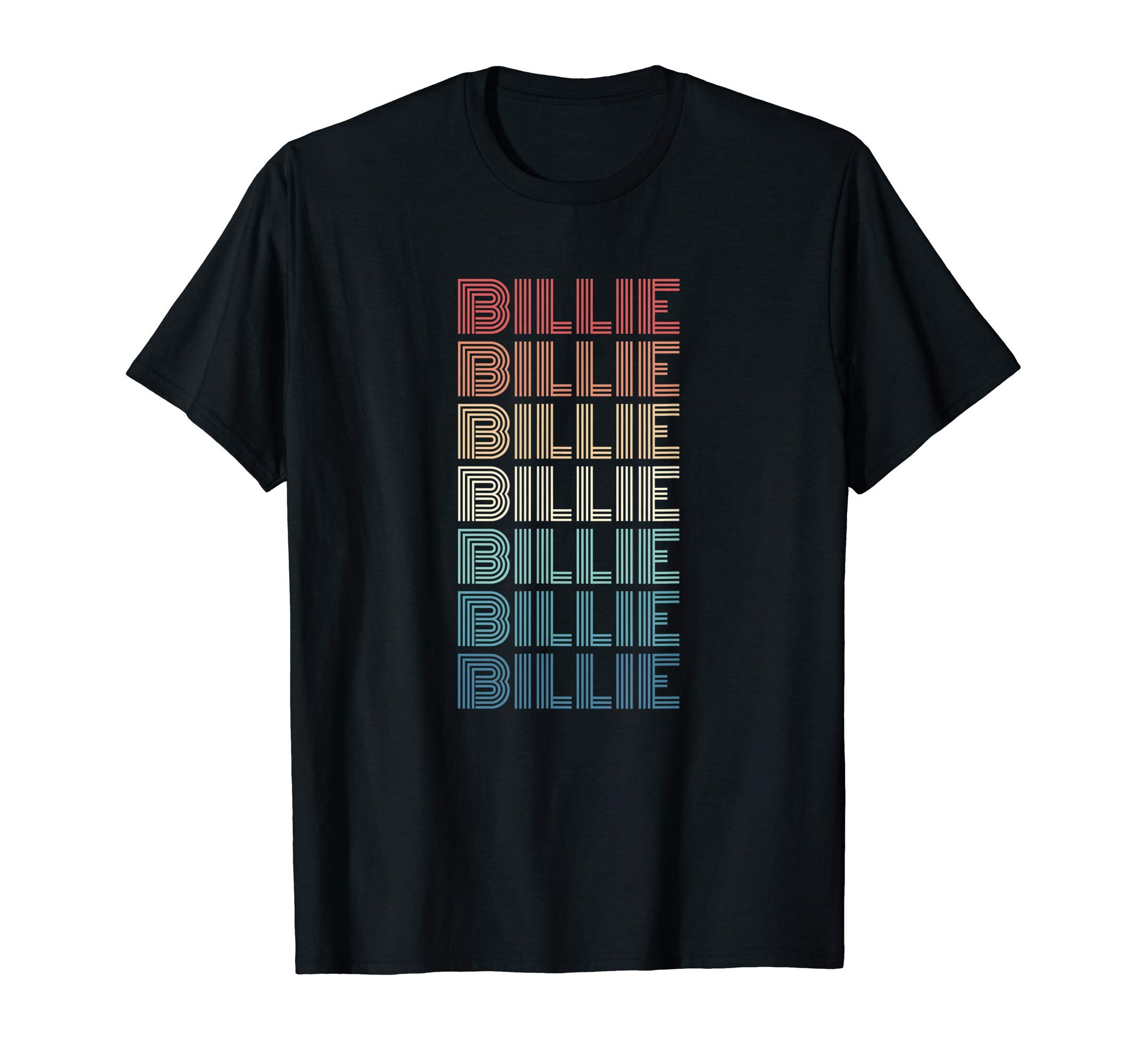 Retro Personalized BILLIE First Name T-Shirt