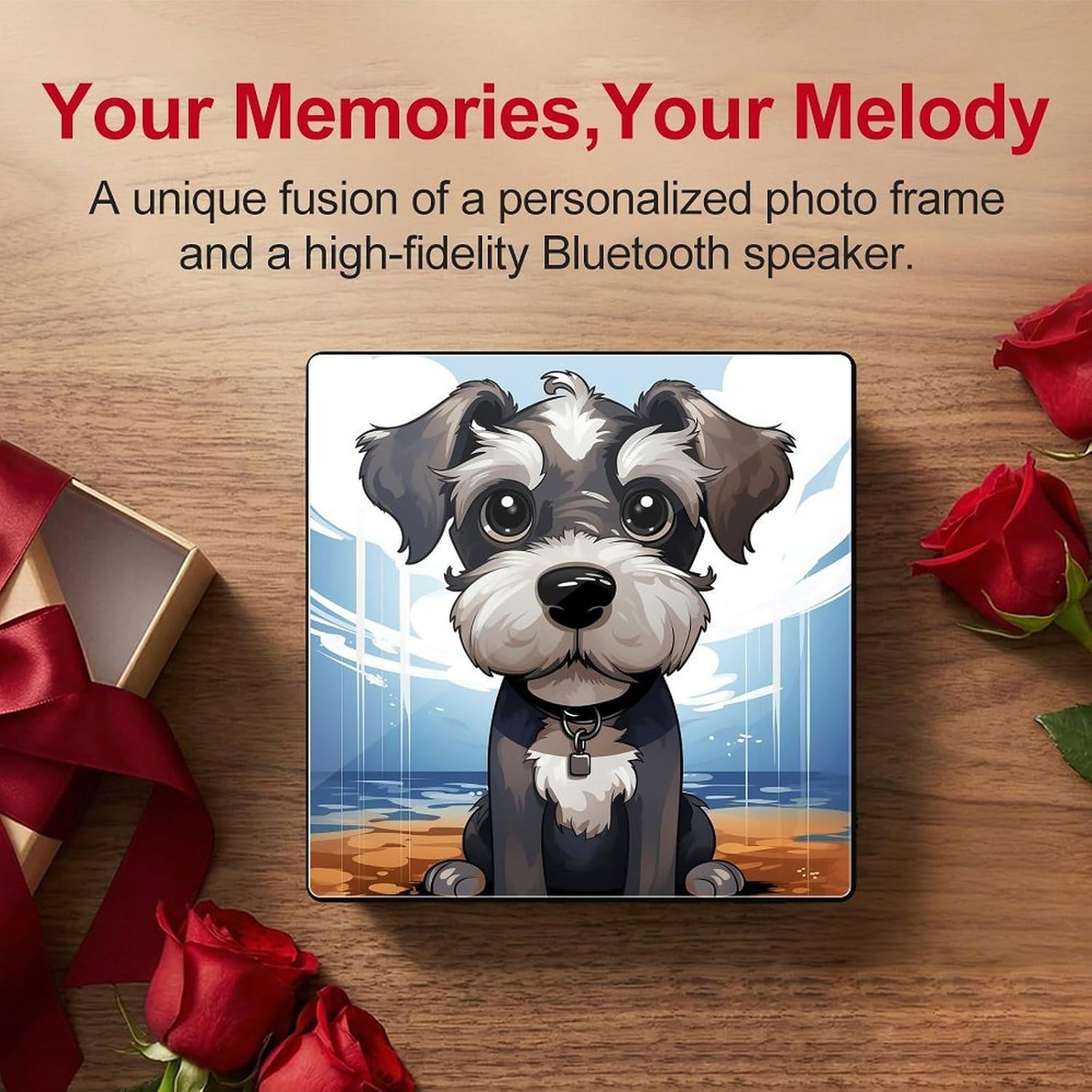 Music Refrigerator Magnets, Built-in Music Player, Personalized image 5