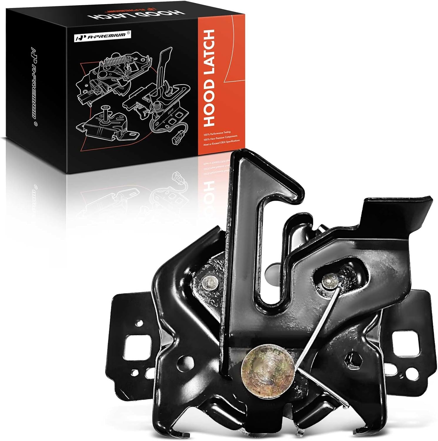 A-Premium Hood Latch Lock Compatible with Ford Taurus 2000-2007, Front Hood Lock Engine Bonnet Latch Assembly