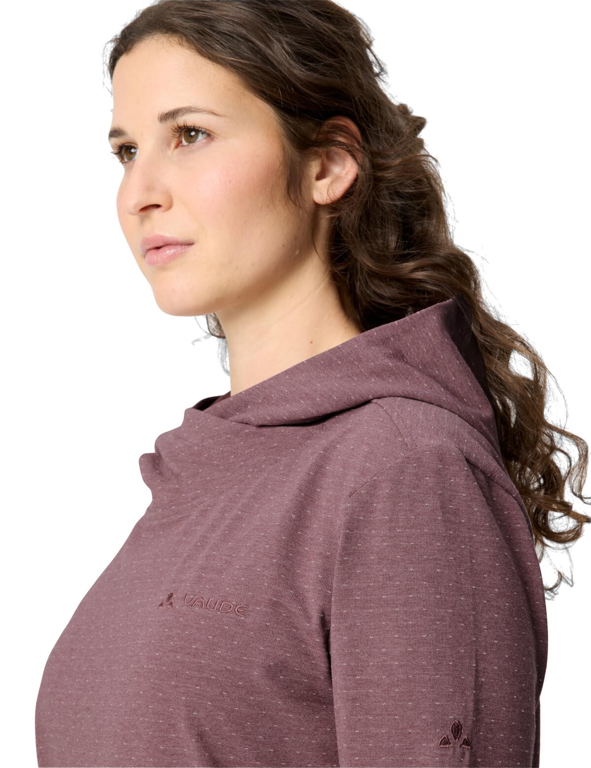 VAUDE Sudadera con Capucha Tuenno para Mujer, para Uso Diario Moderno, Tacto Suave