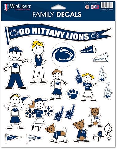 Miniatura 8 de Wincraft Hoja de calcomanías de la familia NCAA