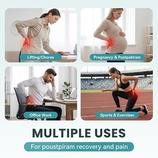Faja Sacroilíaca Ajustable para Hombres y Mujeres Tovrinala miniatura 7