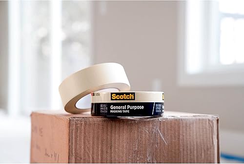 Miniatura 5 de Scotch Cinta adhesiva de uso general, 1.88 pulgadas por 60 yardas, 2050 (paquete de 2)