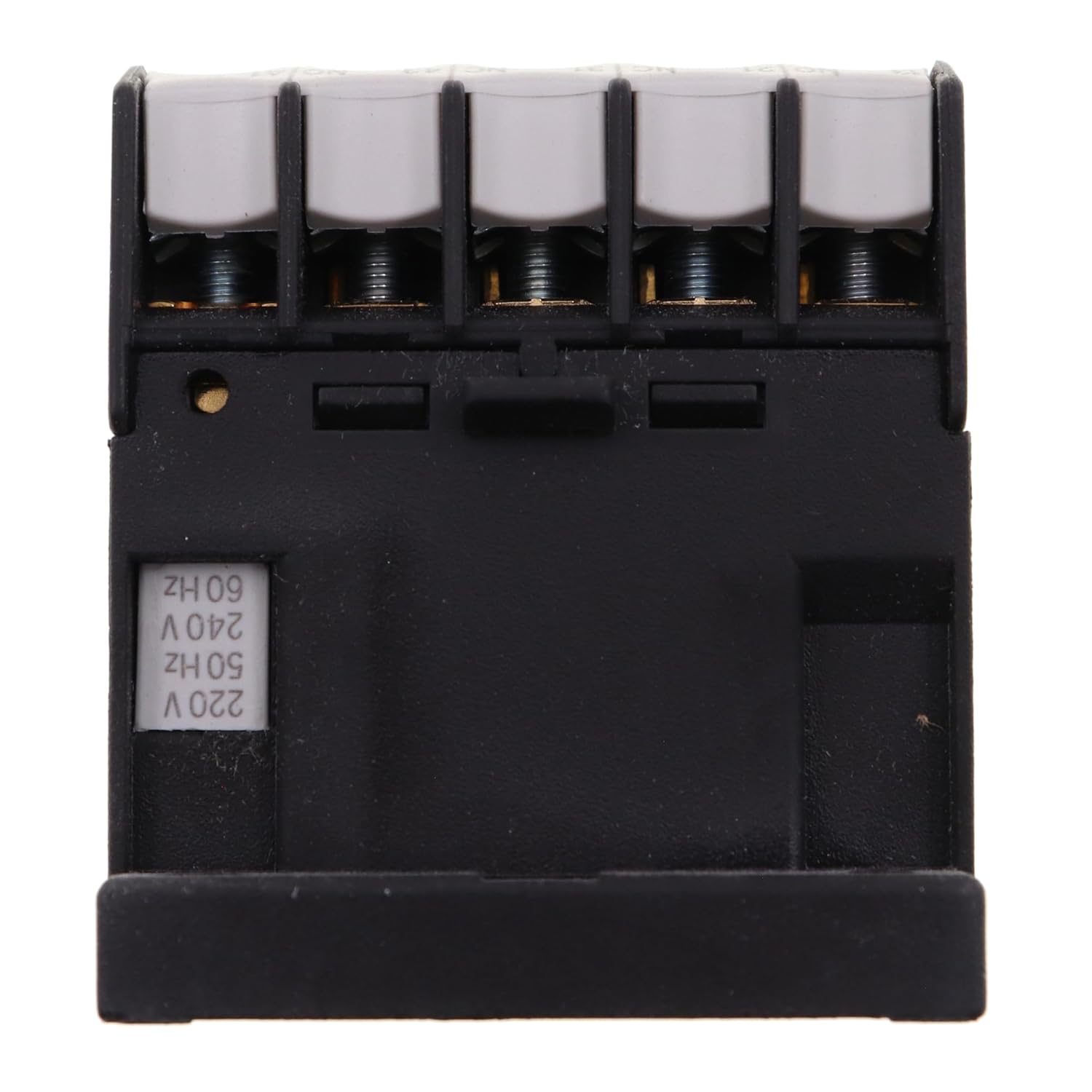 Eaton/Moeller DILER-22 4 Pole Miniature Control Relay with a 110/120 Volt AC Coil. Comes with 2 N.O. and 2 N.C. Base Contacts, Rated for 10 AMPS and mounts on Standard 35mm DIN Rail