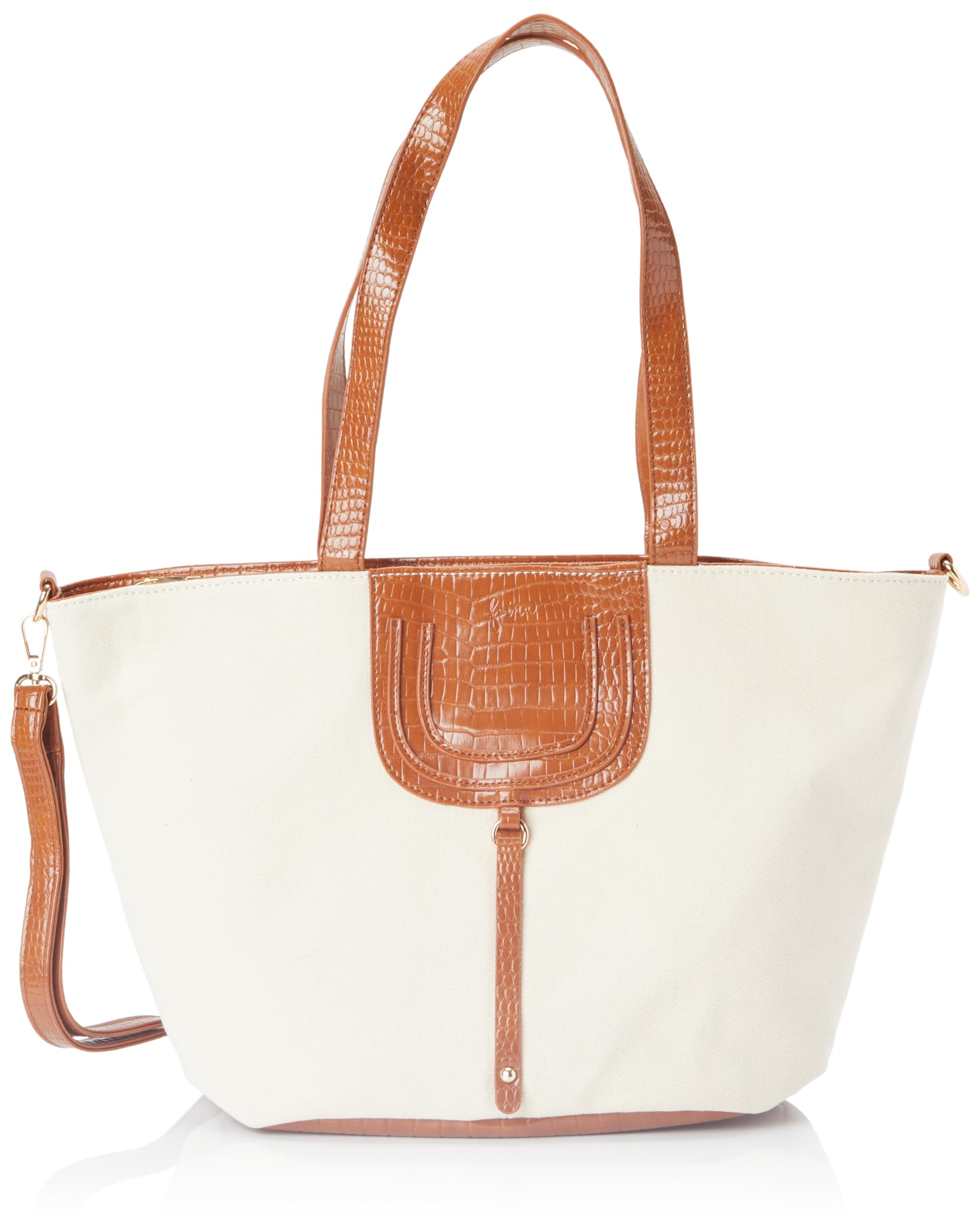 NAEMI Women's Shopper, Beige, One Size