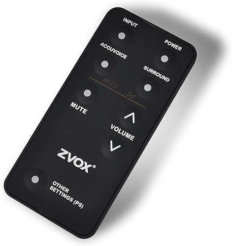 ZVOX Reemplazo de control remoto AccuVoice
