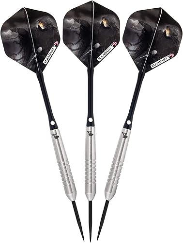 Miniatura 5 de Elkadart Wizard - Dardos de punta de acero de tungsteno al 80% con estuche de almacenamientoviaje