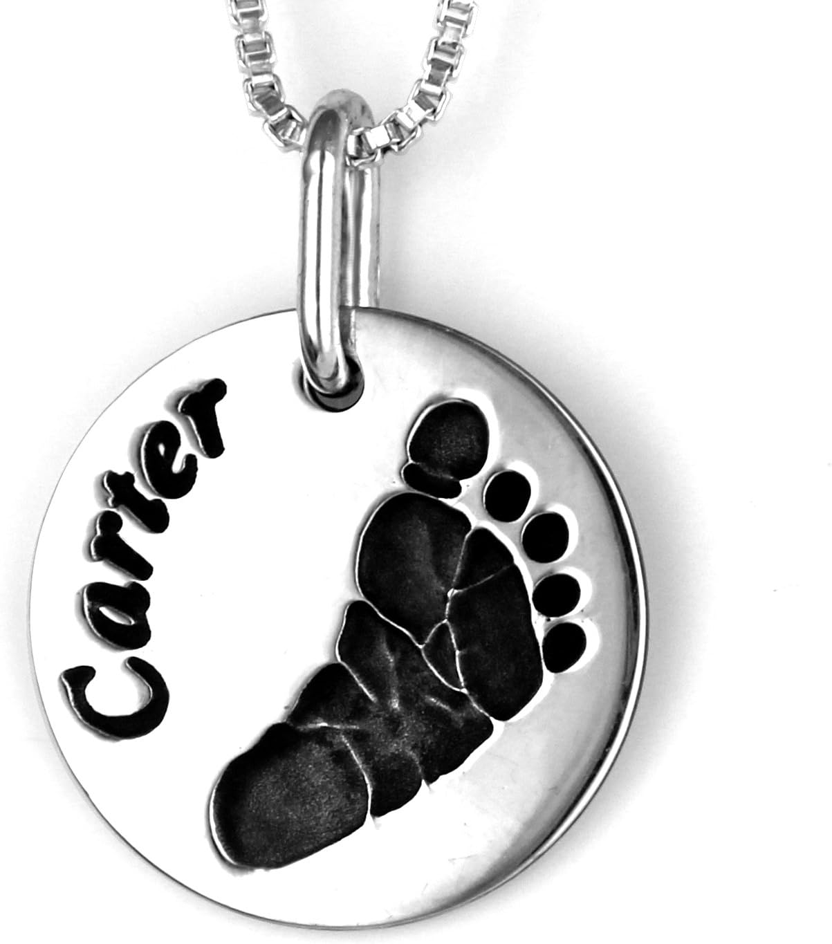 Push Present, Custom-Made Keepsake by Tiny-Footprints - Silver Series Keepsake Kit