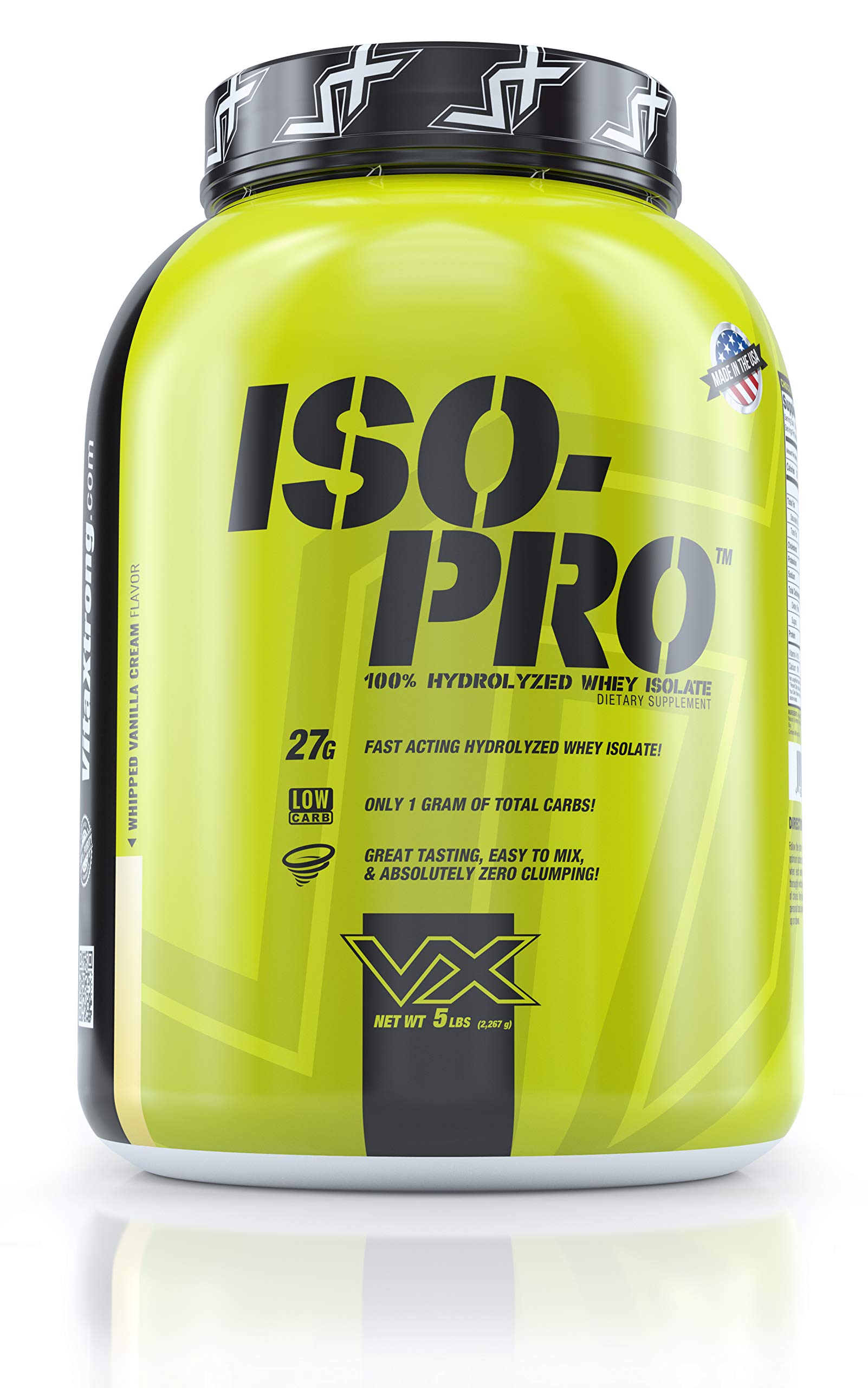 Buy VitaXtrong IsoPro 100 Whey Protein Isolate Powder 27g Fast