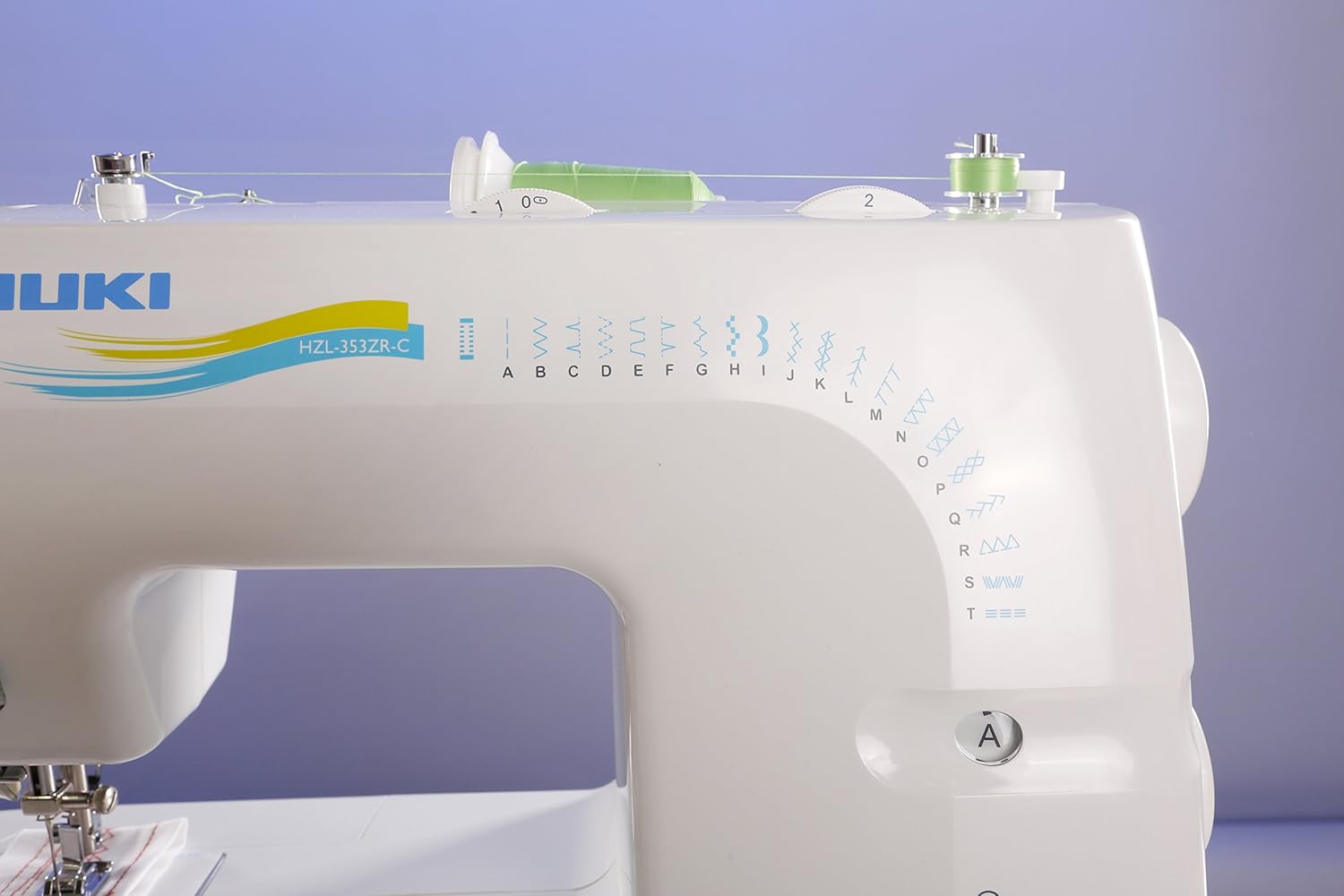 Juki HZL-353Z Sewing Machine stitch selection dial