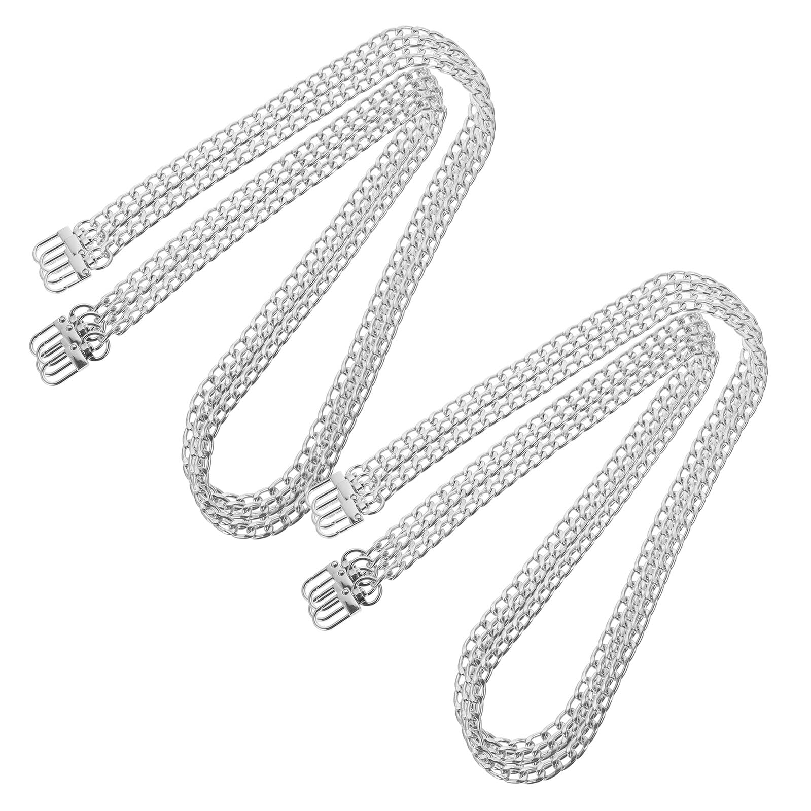 Alipis 8 Piezas Cadena Para Bolso Correa De Repuesto Desmontable Cadena Extensora Para Bolso