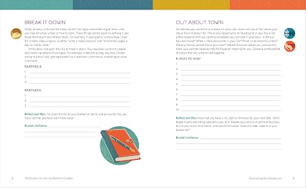 The Bucket List Activity Book for Couples: Deep Questions and Meaningful Activities to Help Plan Your Life's Adventures (Relationship Books for Couples)