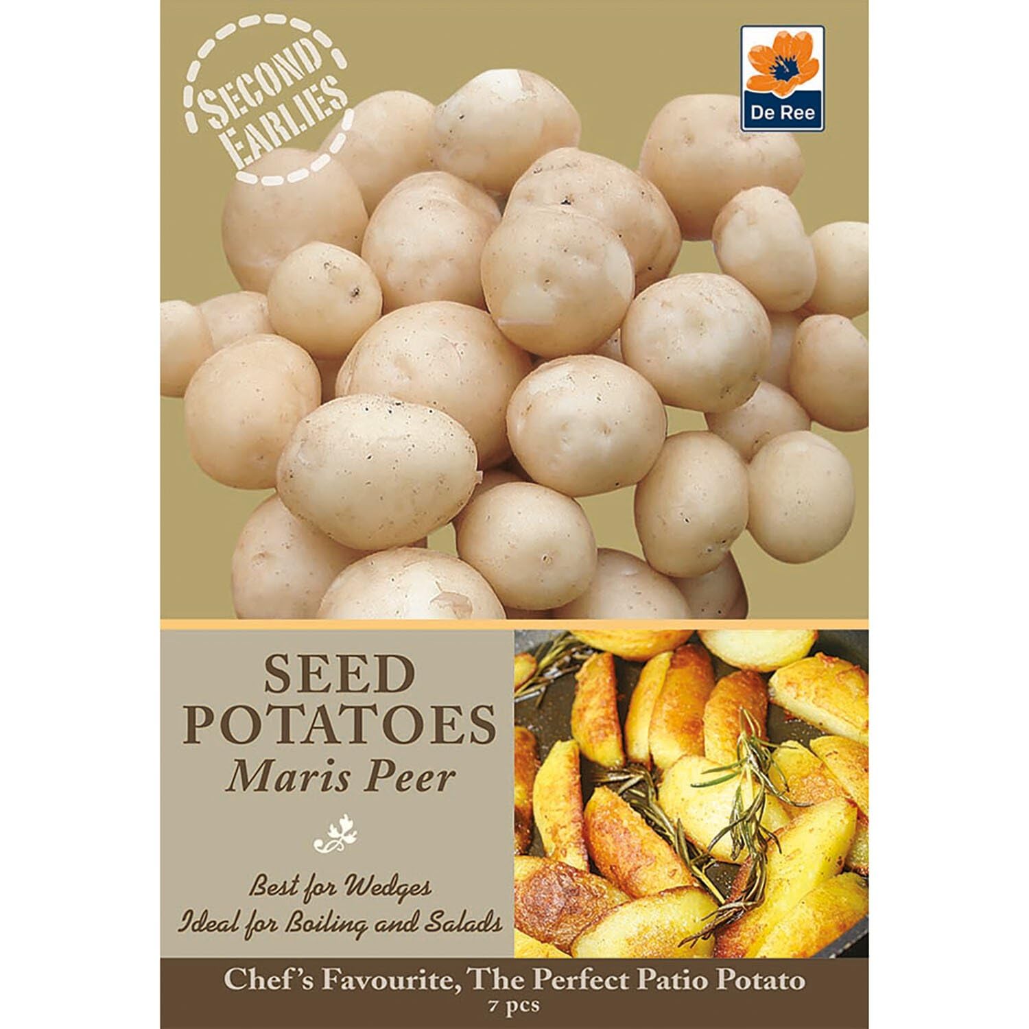 Seed Potatoes, Grow Your Own delicious potatoes (Maris Peer Second earlies)