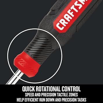 CRAFTSMAN Bi-Material Assorted Screwdriver Master Set, 12 Piece (CMHT65301)
